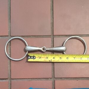 Loose Ring Hollow Mouth horse bit